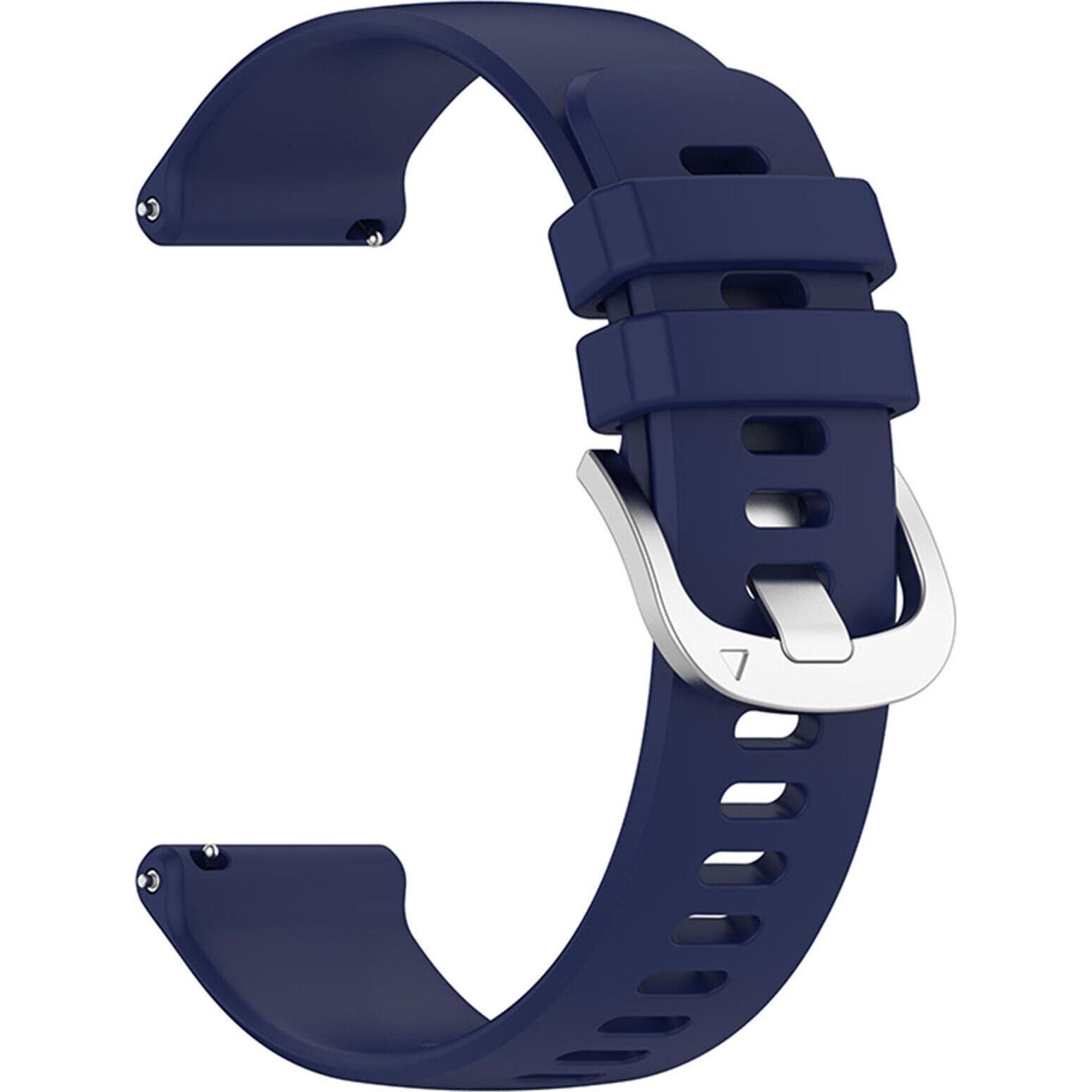 Thumbnail - Strap-it Armband (22 mm, Silikon, vivoactive 4), Uhrenarmband, Blau