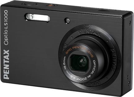 Pentax Optio LS1000, 14MPixel, zoom 4x, filmati HD, nero (1/2,3'')