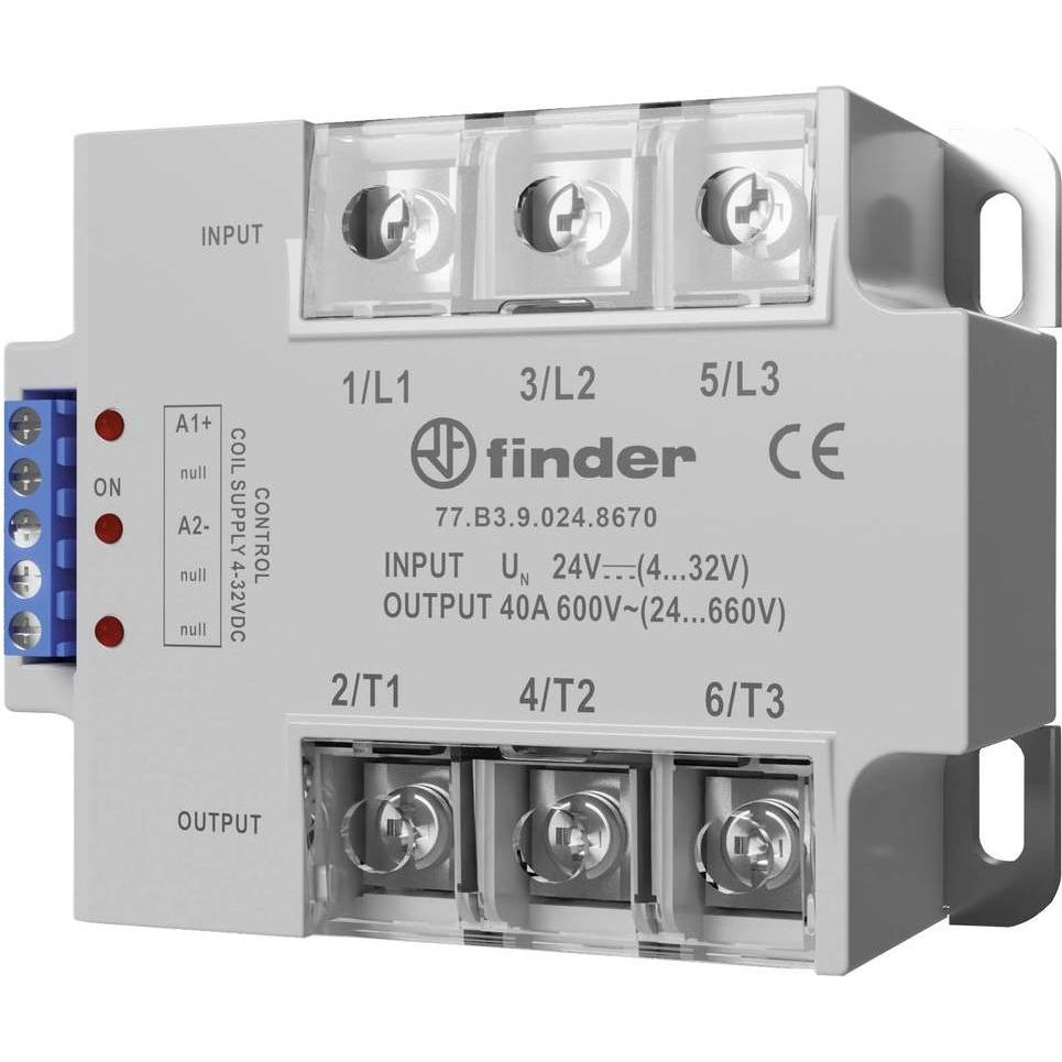 Thumbnail - Finder Elektronisches Lastrelais, 25 A 77.A3.8.23.8671, Relais