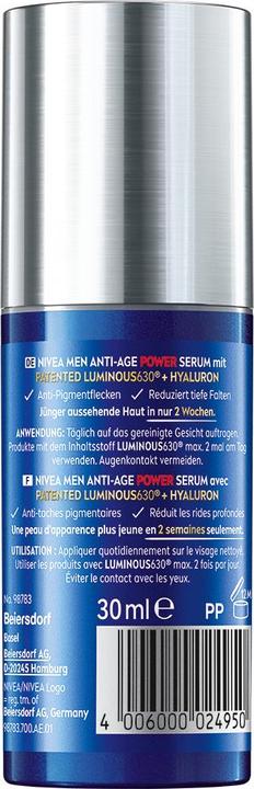 Actual product image Nivea Men Anti-Age Power (30 ml)