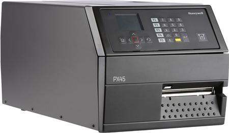 Actual product image Honeywell PX45A, Ethernet, Rewinder + (300 dpi)