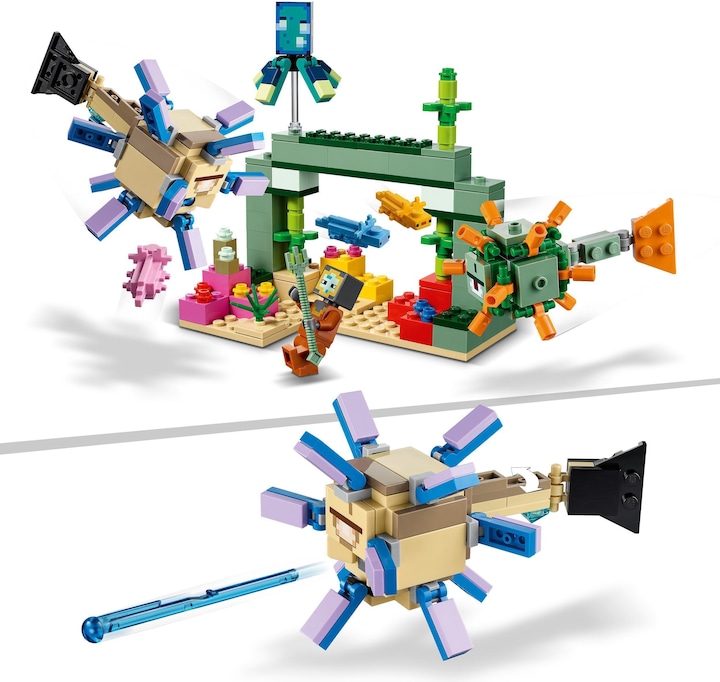 Produktbild LEGO Das Wächterduell (21180, LEGO Minecraft)