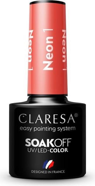 Produktbild Claresa Soak Off Uv/Led Neon Gel Polish 1 5G (Neon, UV-Gel Lack)