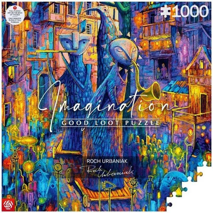 Actual product image Good Loot Puzzle 1000 Imagination Roch Urbaniak Parade of Giants (1000 pieces)