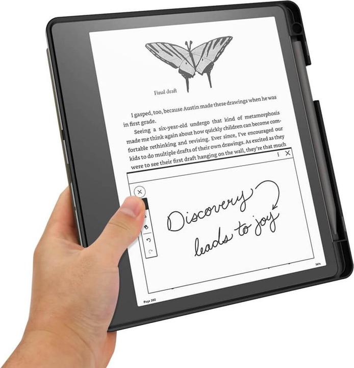 Actual product image Cover-Discount Kindle Scribe - Protective cover case black