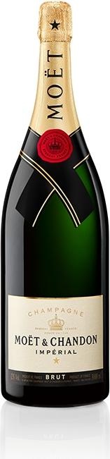 Actual product image Moët & Chandon Jeroboam Brut Imperial Champagne in wooden box (1 x 300 cl)