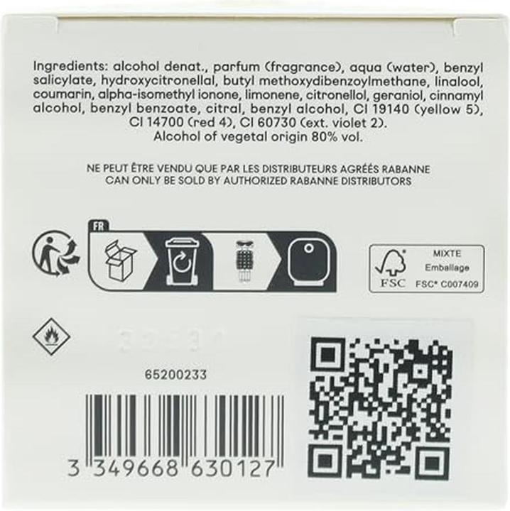 Actual product image Paco Rabanne Fame Intense Eau De Parfum Spray 30ml (Eau de parfum, 30 ml)