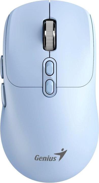 Genius NX-8080S blau / Optische Funkmaus / 1600 dpi / Copilot / 7 Tasten / 1x AA (Kabellos)