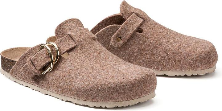 Actual product image La Redoute Collections Felt slippers (38)
