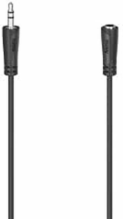 Image du produit Hama Câble de rallonge audio, fiche jack 3,5 mm - couplage, stéréo, 3,0 m (3 m, Extension)