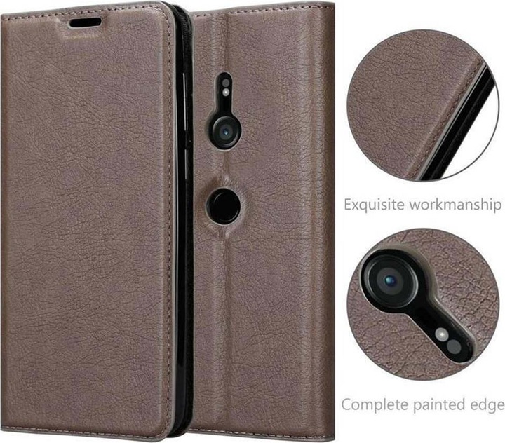 Actual product image Cadorabo Book Invisible Magnet Cover (Sony Xperia XZ3)