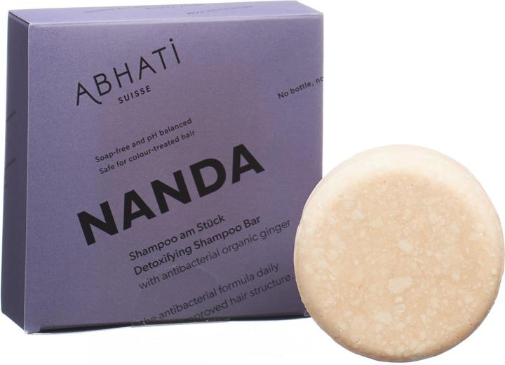 Actual product image Abhati Nanda Detoxifying Shampoo Bar (Solid shampoo, 58 g)