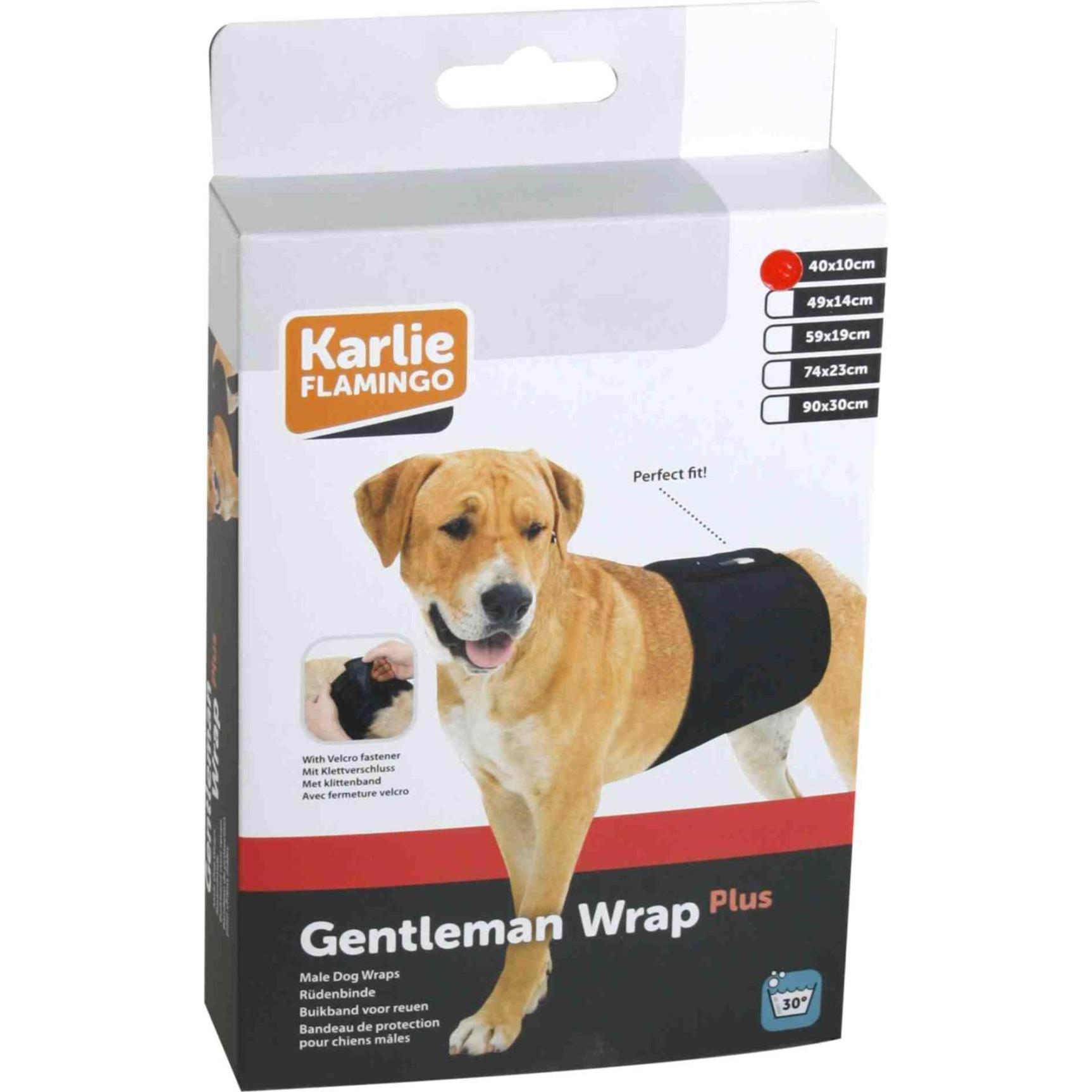 Karlie Gentleman Wraps Plus (M, Hundeoverall), Hundebekleidung