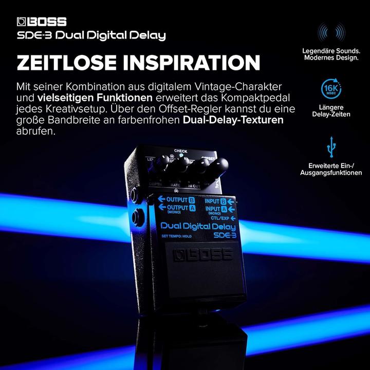 Produktbild BOSS (Electronics) SDE-3 (Bass, Gitarre)