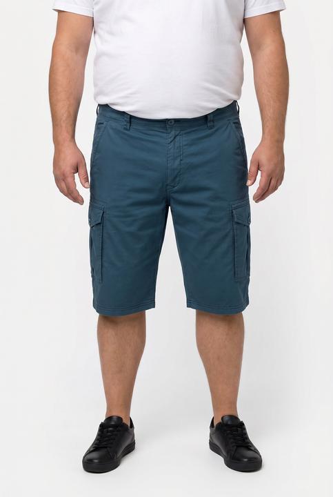 Produktbild Men+ Cargo-Bermuda, Baggy Fit, Twill, Elastikbund (70)