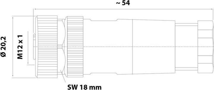 Actual product image Phoenix Contact Sensor/actuator connectors
