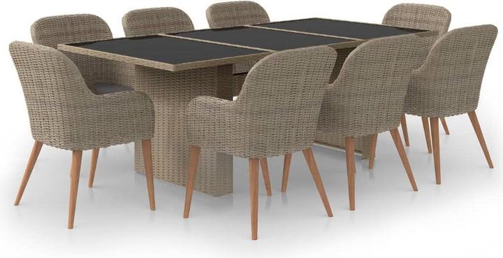 Produktbild vidaXL Garten Essgruppe (200 x 100 x 74 cm)