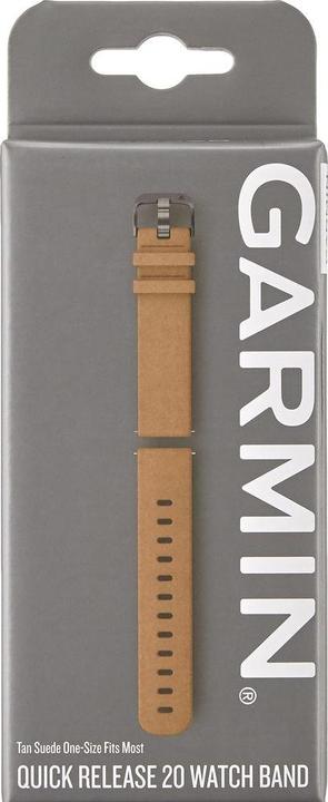 Actual product image Garmin Quick-change bracelet (20 mm, Suede)