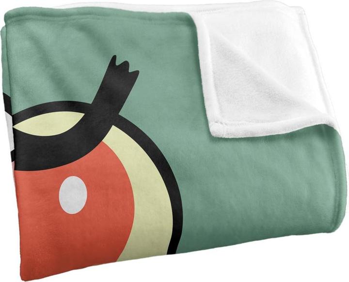 Produktbild Spongebob Squarepants Gesicht Decke Seidig Supersoft (152 x 127 cm)