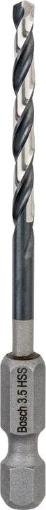 Produktbild Bosch Professional Zubehör HSS Spiralbohrer mit Sechskantschaft 3,5 mm (3.5 Millimeter)