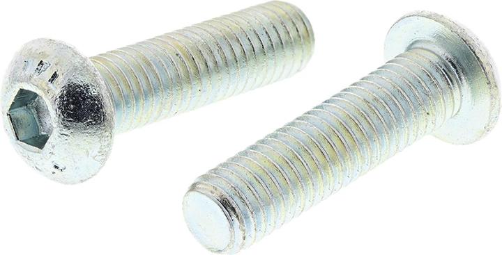 Produktbild RS PRO BZP socket button head screw, M8x30 (1 Schraube pro Stück)