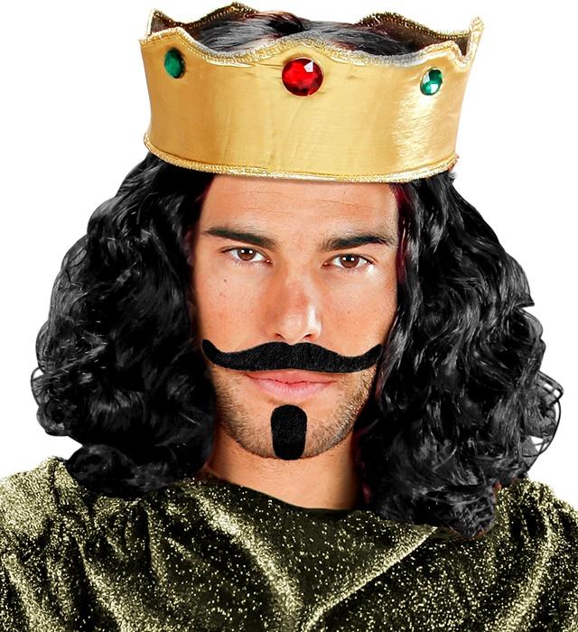 Produktbild Widmann Musketier Schnurrbart und Kinnbart schwarz