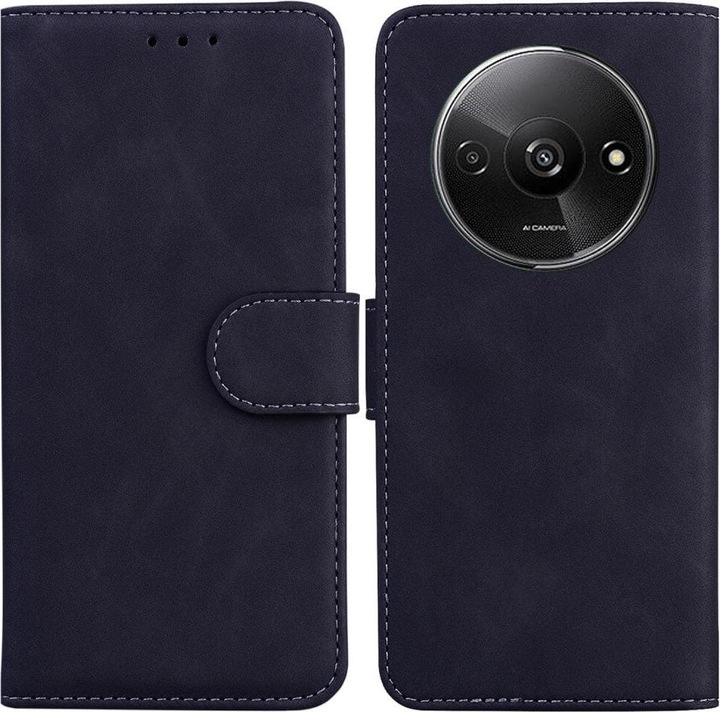 Produktbild Cover-Discount Xiaomi Redmi A3 - Solide Leder Etui Hülle (Xiaomi Redmi A3)