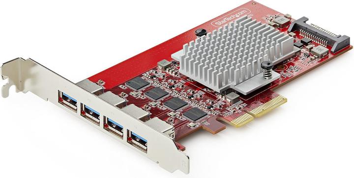 StarTech 4-PORT USB-A 10GBPS PCIE CARD. NMS NS INT