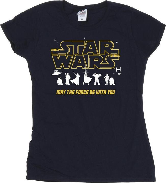 Produktbild Star Wars Silhouettes Force TShirt (XXL)