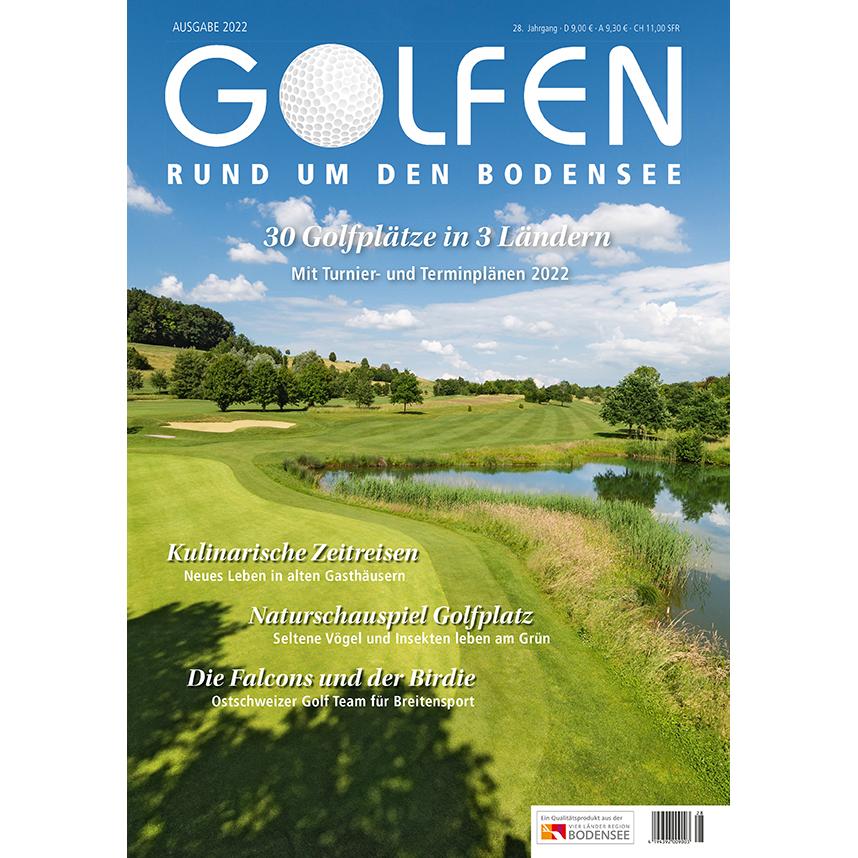 Golfen rund um den Bodensee 2022, Ratgeber von Gerhard Herr