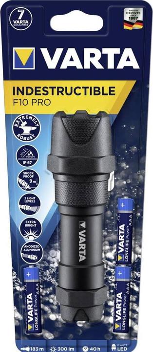 Immagine prodotto Varta Indistruttibile F10 (13.80 cm, 300 lm)