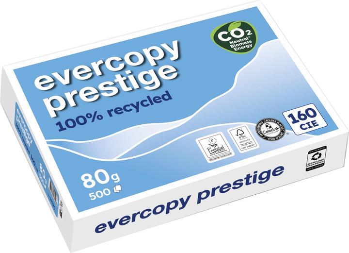 Image du produit Clairalfa Papier multifonctions evercopy prestige, DIN A4 (A4, 500 feuilles, 80 g/m²)