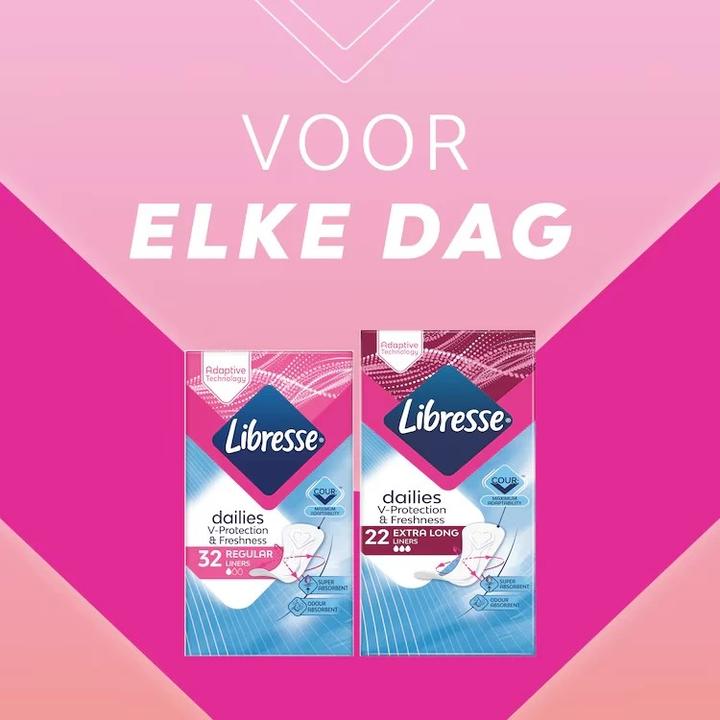 Image du produit Libresse Extra Long - 22 Pièces - Protège-slips (22x)