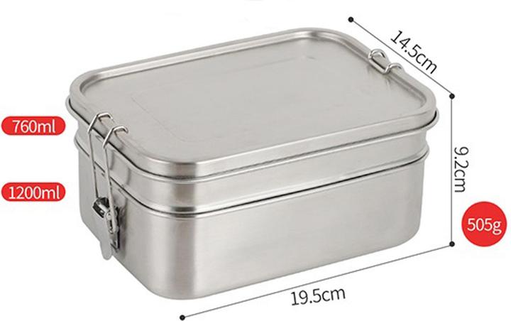 Immagine prodotto Relags Lunchbox Deluxe Double 19L Off