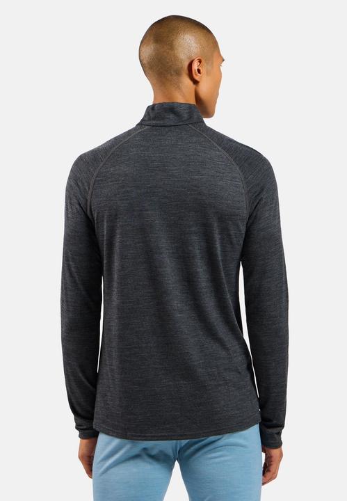 Actual product image Odlo BL TOP turtle neck l/s half zip NATURAL PERFORMANCE PW 150 (S)