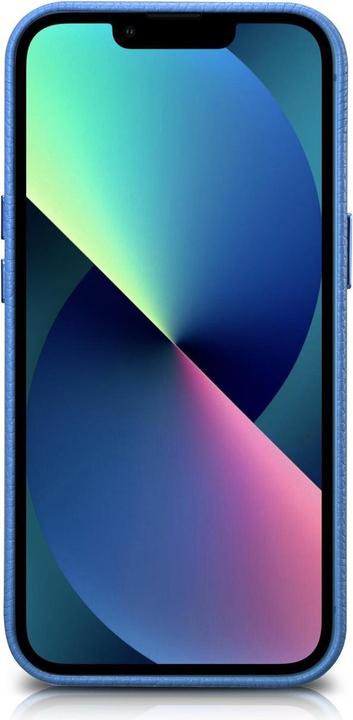 Produktbild iCarer litchi Premium Ledertasche iPhone 14 Pro Magnetische Ledertasche mit magSafe hellblau (WMI142 (Apple iPhone 14 Pro)