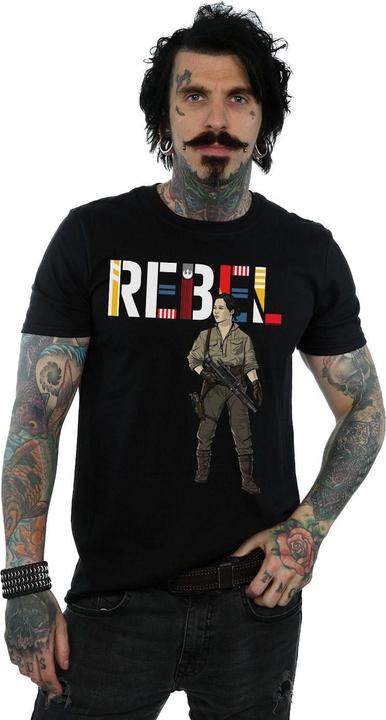 Immagine prodotto Star Wars The Rise Of Skywalker Rebel Rose Maglietta Uomo (L)