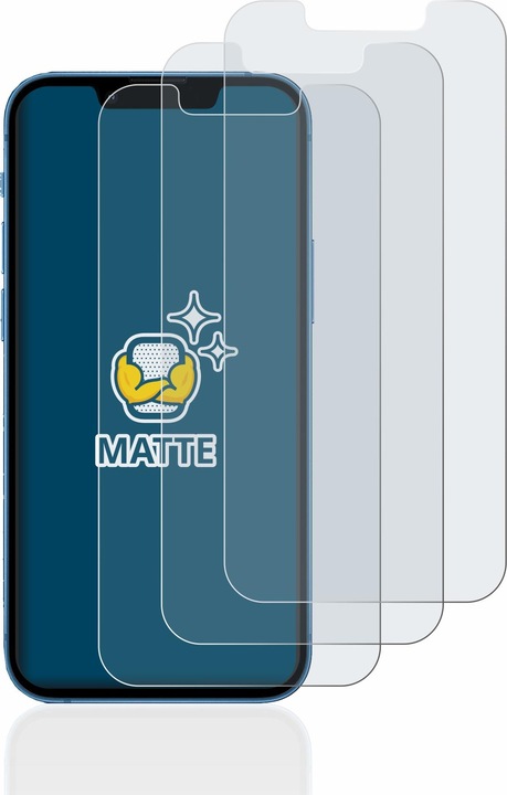 Actual product image BROTECT Anti-glare screen protector matt (6 Piece, Apple iPhone 13 mini)