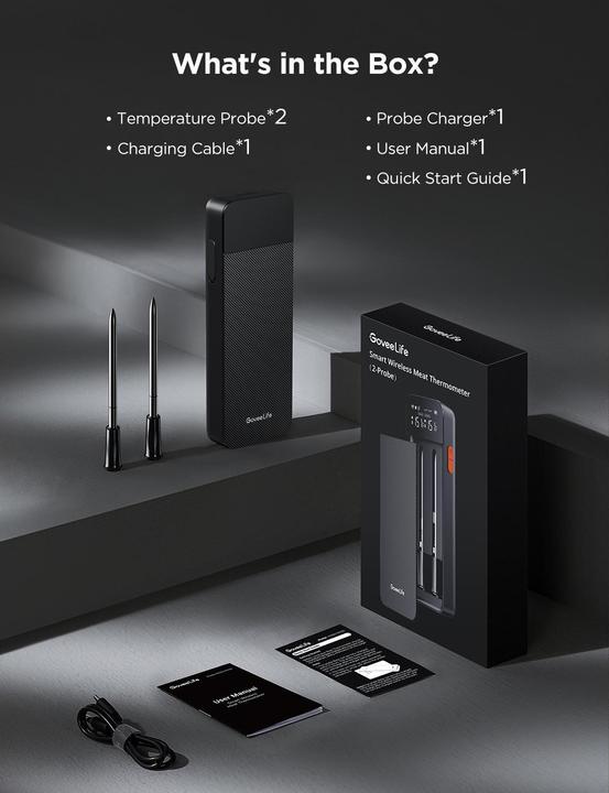 Produktbild Govee Fleischthermometer, Typ: Fleischthermometer