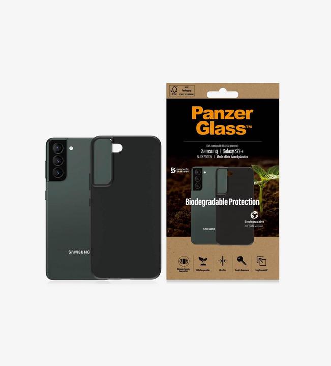 Actual product image PanzerGlass Back Cover Biodegradable Protection Galaxy S22+ 5G (Samsung Galaxy S22+)