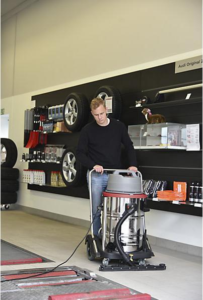 Actual product image Sprintus Nass-/Trockensauger N 77/3 E (Wet dry vacuum cleaner)