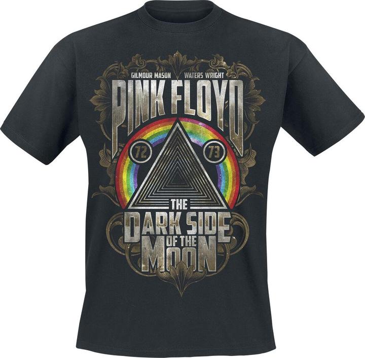 Produktbild Pink Floyd Dark Side - Gold Leaves (M)