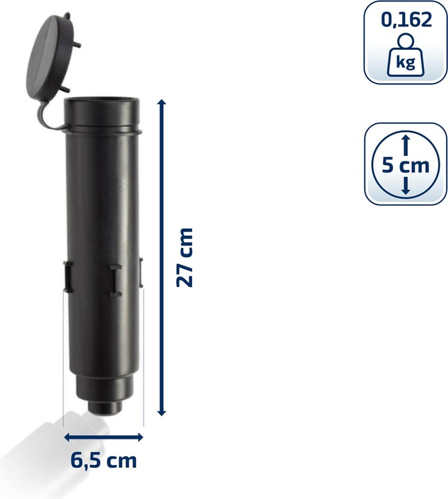 Produktbild Leifheit Bodenhülse Kunststoff, Durchmesser 50mm