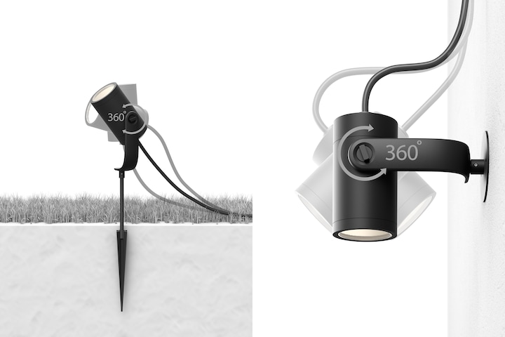 Produktbild Philips Hue Hue Lily Basic Set (DE Stecker) (640 lm, IP65)