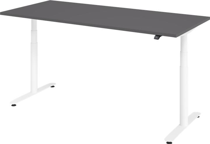 Image du produit Hammerbacher Bureau assis/debout el.180x80cm graphite (180 x 80 cm)