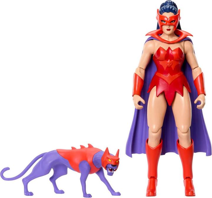 Actual product image Mattel M.o.t.U. Origins Core Cartoon Collection Catra