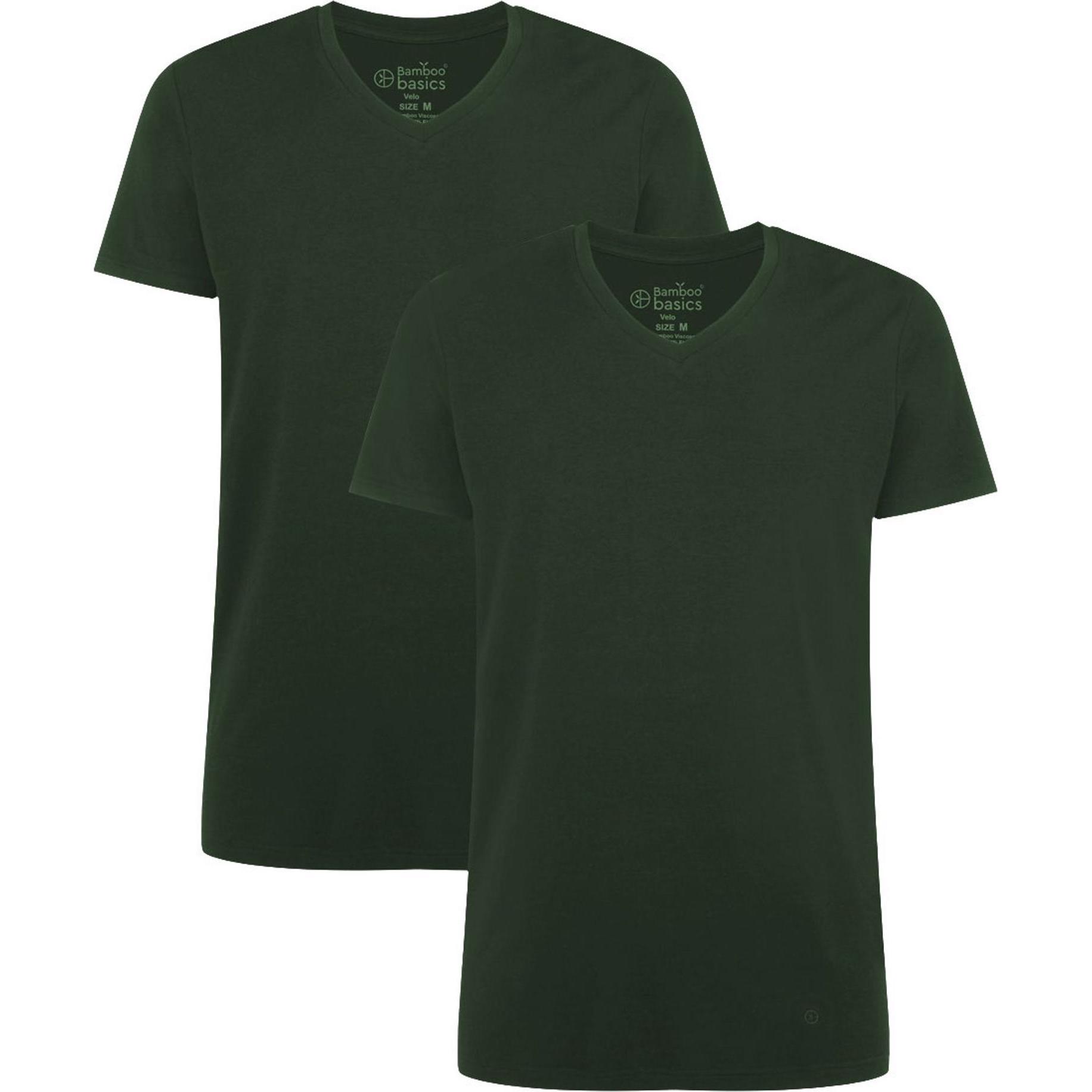 Bamboo Basics, Herren, Shirt, Velo, Grün, (XXL)