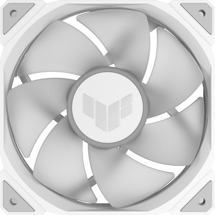 Actual product image ASUS Fan TUF GAMING TR120 FAN ARGB REV WHT 3IN1 (120 mm, 3 x)