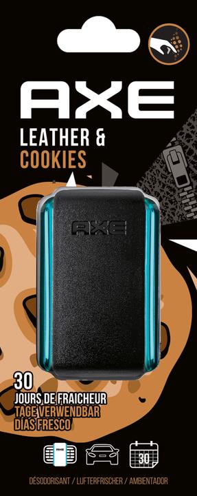 Actual product image AXE Vent Air Freshener Leather and Cookies