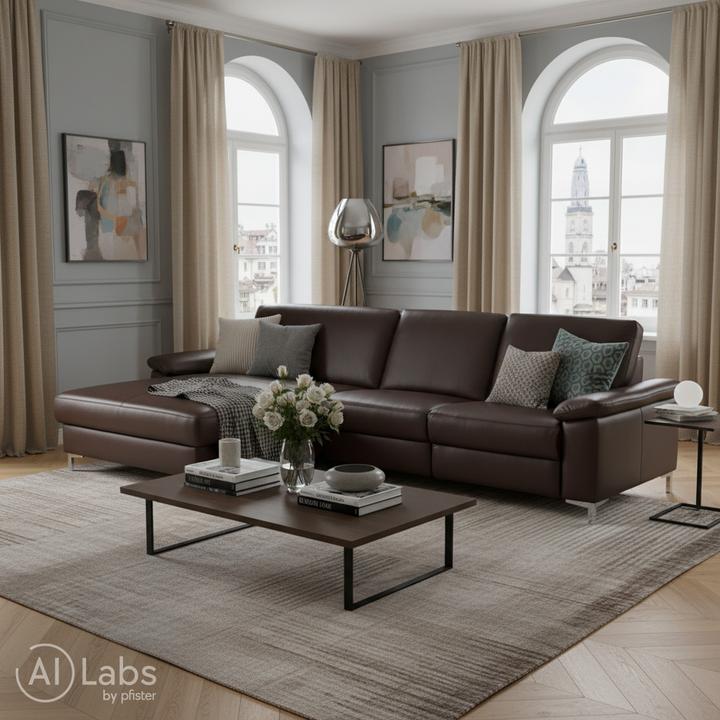 Actual product image Dieter Knoll Collection Latina-L (Corner sofa)